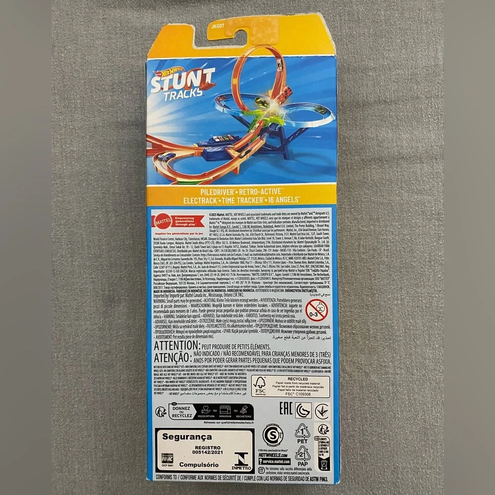 NIB Hot Wheels Stunt Racer 5 Pack Racing Cars - Picture 3 of 5